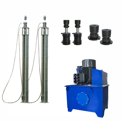 Podnośnik hydrauliczny Wincoo Tank, typ uchwytu, wysokość całkowita 3460 mm, zmagazynowany dla projektu w Wietnamie